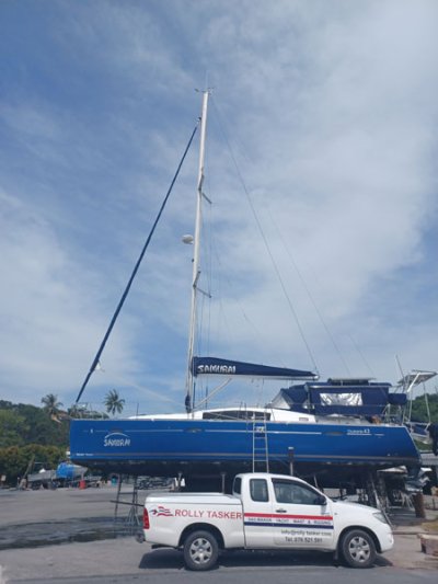 yacht standing rigging replacement